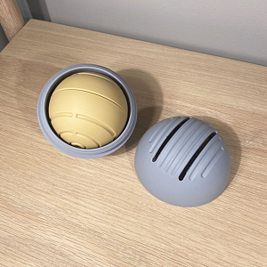 Набор развивающих мячей силиконовых nuuroo "Neo", 4 шт, мульти микс